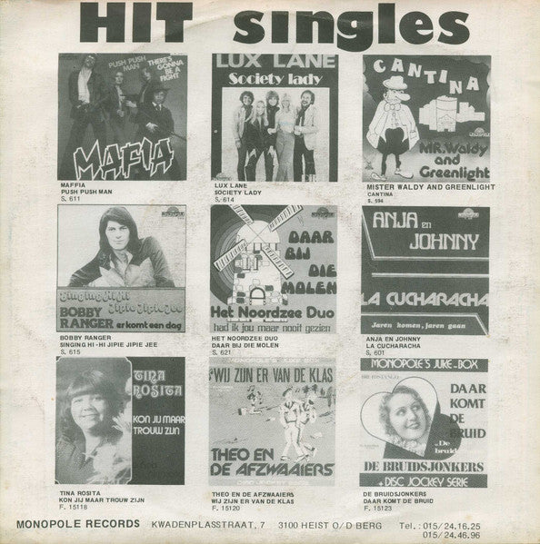 Rudy Ray - Dat Maakt Me Blij Vinyl Singles Vinyl Very Good (VG) <br> Hoes Good Plus (G+)