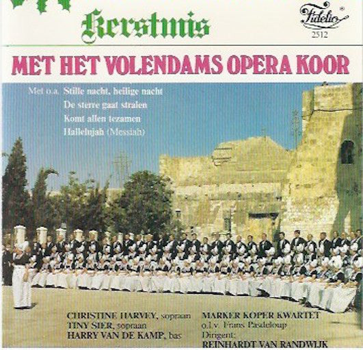 Volendams Opera Koor - Kerstmis Met Het Volendams Opera Koor (LP) Vinyl LP Vinyl Very Good (VG) <br> Hoes Good Plus (G+)