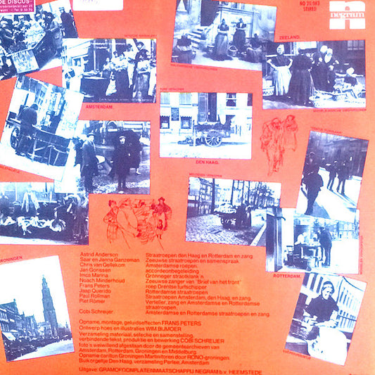 Various - Wie Maakt Me Los! Scharrelaars En Sappelaars (LP) Vinyl LP Vinyl Zeer Goed / Hoesje Goed "VINYLSINGLES.NL"