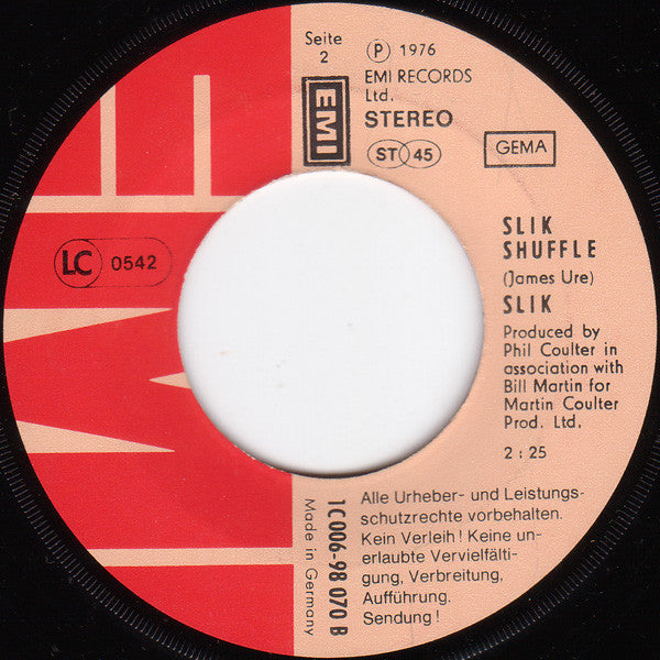 Slik - The Kid's A Punk Vinyl Singles B-Keus (B)