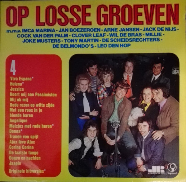 Various - Op Losse Groeven * (LP) Vinyl LP Vinyl Very Good (VG) <br> Hoes Good Plus (G+)