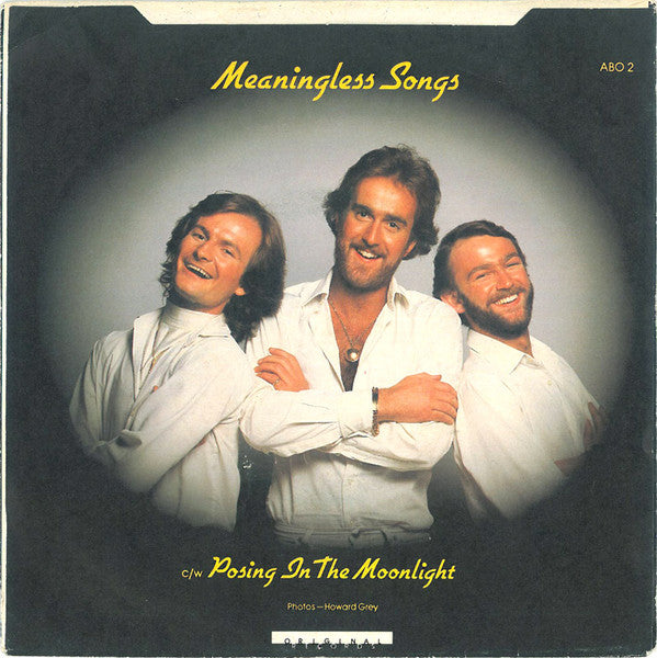 Heebeegeebees - Meaningless Songs Vinyl Singles Vinyl Very Good (VG) <br> Hoes Good Plus (G+)