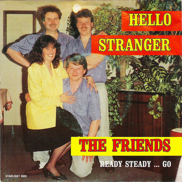 Friends - Hello Stranger Vinyl Singles Vinyl Very Good (VG) <br> Hoes Good Plus (G+)