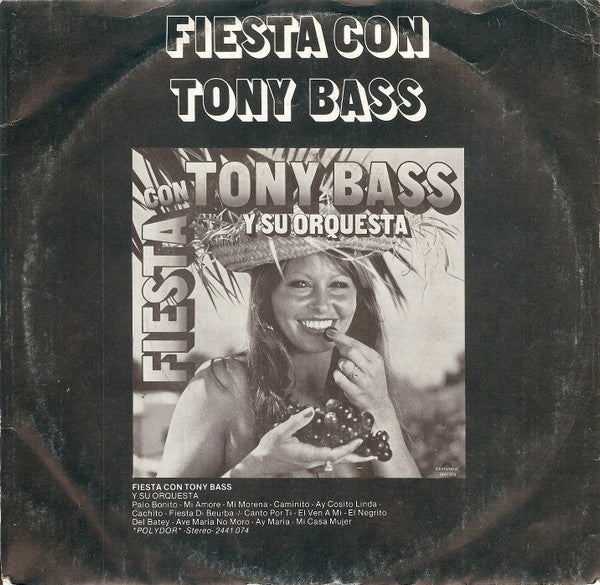 Tony Bass Y Su Orquesta - Palo Bonito 17541 Vinyl Singles Vinyl Very Good (VG) <br> Hoes Good Plus (G+)