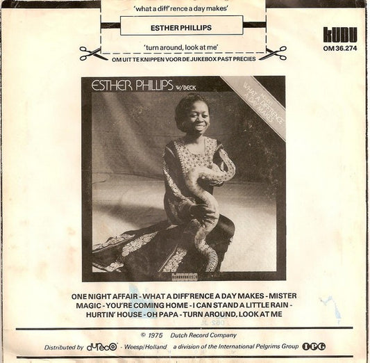 Esther Phillips - What A Diff'rence A Day Makes