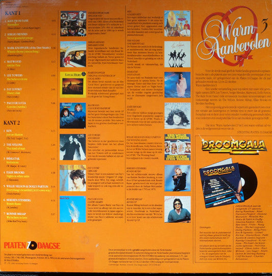 Various - Warm Aanbevolen (LP) Vinyl LP Vinyl Zeer Goed / Hoesje Goed "VINYLSINGLES.NL"