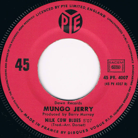 Mungo Jerry - Lady Rose