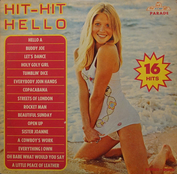 Unknown Artist - Hit - Hit Hello (LP) (B-Keus) Vinyl LP Vinyl Goed / Hoes Redelijk