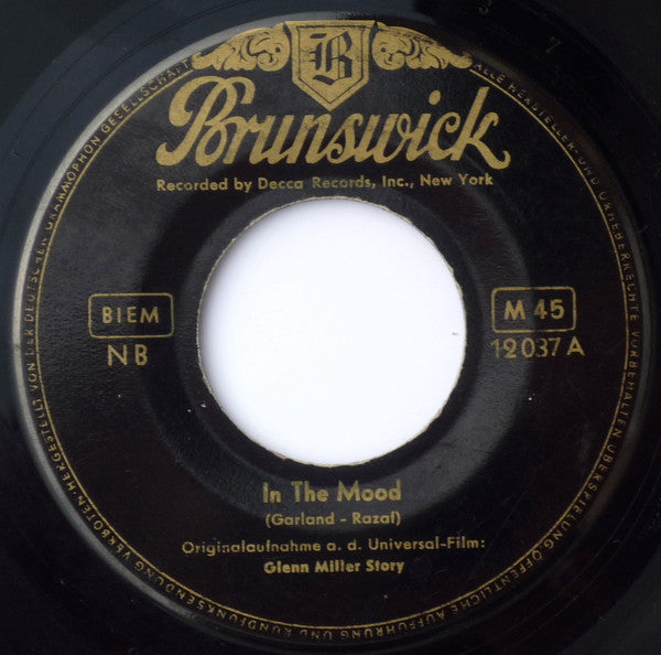 Glenn Miller Orchestra - In Mood Vinyl Singles