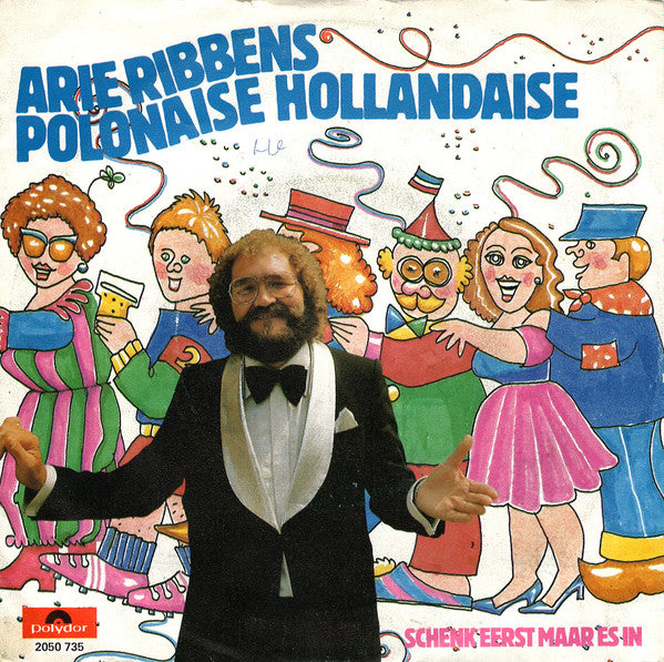 Arie Ribbens - Polonaise Hollandaise Vinyl Singles Vinyl Very Good (VG) <br> Hoes Good Plus (G+)