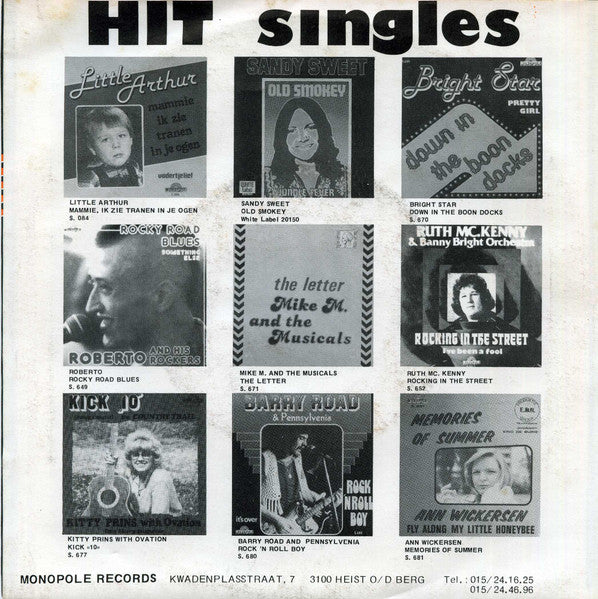 Frankie En De Trillers - De Bomen Zonder Blaren Vinyl Singles Vinyl Very Good (VG) <br> Hoes Good Plus (G+)