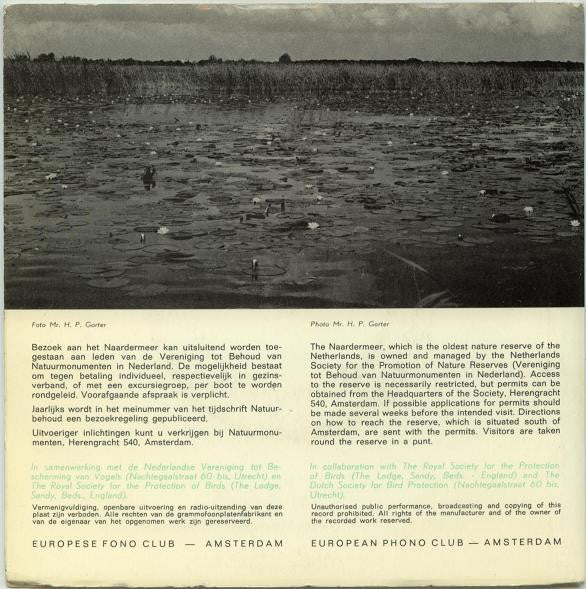 No Artist - Naardermeer (*xVinyl) Vinyl Singles EP Vinyl Very Good (VG) <br> Hoes Good Plus (G+)