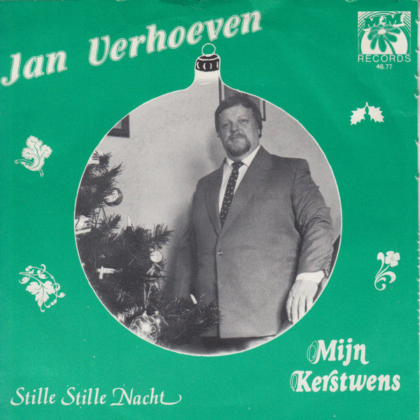 Jan Verhoeven - Mijn Kerstwens Vinyl Singles Vinyl Very Good (VG) <br> Hoes Good Plus (G+)