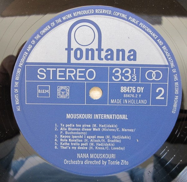 Nana Mouskouri - Mouskouri International (LP) 97-41115