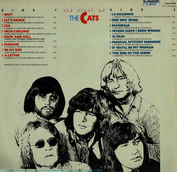 Cats - The Story Of The Cats (LP) Vinyl LP Vinyl Zeer Goed / Hoesje Goed "VINYLSINGLES.NL"