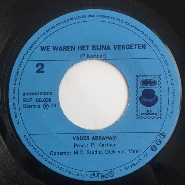 Vader Abraham, Mieke - Niet Elke Oester Heeft Een Parel Vinyl Singles Vinyl Very Good (VG) <br> Hoes Generic