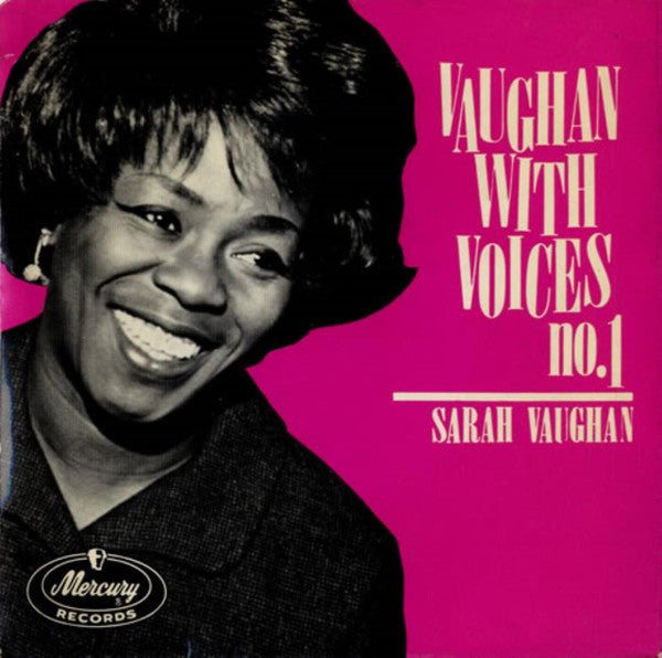 Sarah Vaughan - Vaughan With Voices No.1 Vinyl Singles EP Vinyl Zeer Goed / Hoesje Goed "VINYLSINGLES.NL"