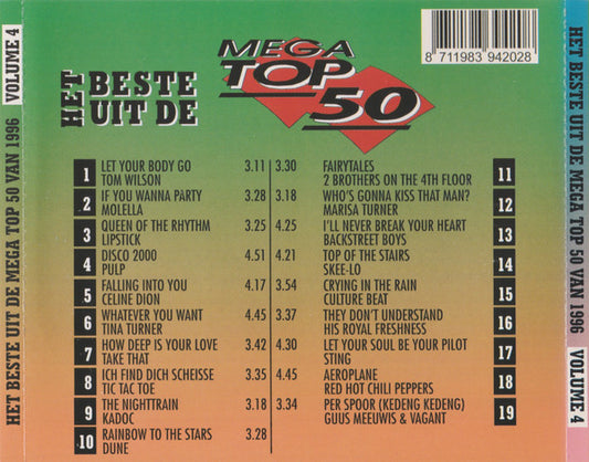 Various - Het Beste Uit De Mega Hits Top 50 Van 1996 Volume 4 (CD) 70402