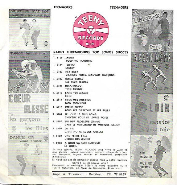 Rocky Messina - Buona Notte Bambino Vinyl Singles Vinyl Very Good (VG) <br> Hoes Good Plus (G+)