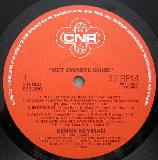 Benny Neyman - Het Zwarte Goud (LP) 51004
