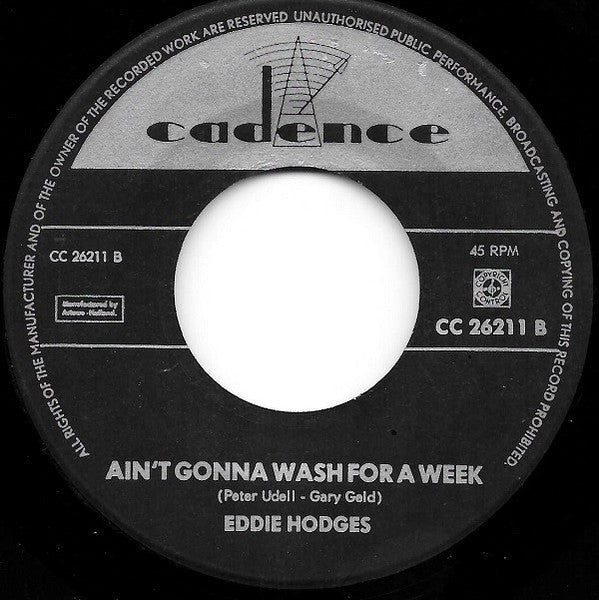 Eddie Hodges - I'm Gonna Knock On Your Door Vinyl Singles Vinyl Very Good (VG) <br> Hoes Generic