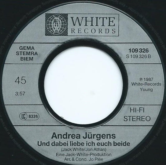 Andrea Jürgens - 10 Jahre Andrea Jürgens - Nach So Einer Nacht... Vinyl Singles Vinyl Zeer Goed / Hoesje Generic "VINYLSINGLES.NL"