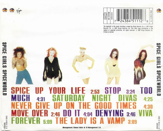 Spice Girls - Spiceworld (CD) Compact Disc Goede Staat "VINYLSINGLES.NL"