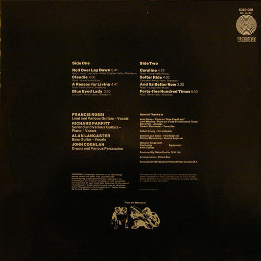 Status Quo - Hello! (LP) B-Keus ! Vinyl LP Vinyl Redelijk / Hoesje Goed "VINYLSINGLES.NL"