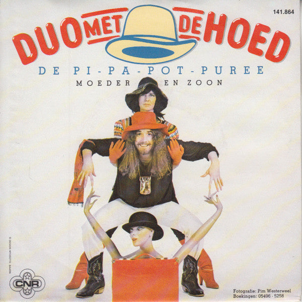 Duo Met De Hoed - De Pi-Pa-Pot-Puree Vinyl Singles Vinyl Very Good (VG) <br> Hoes Good Plus (G+)