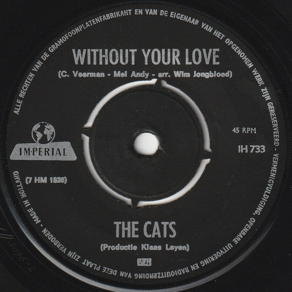 Cats - Sure He's A Cat Vinyl Singles Vinyl Redelijk / Hoes Generic