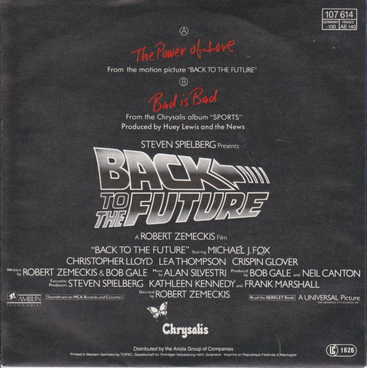 Huey Lewis & The News - The Power Of Love (Remix) (B-Keus)
