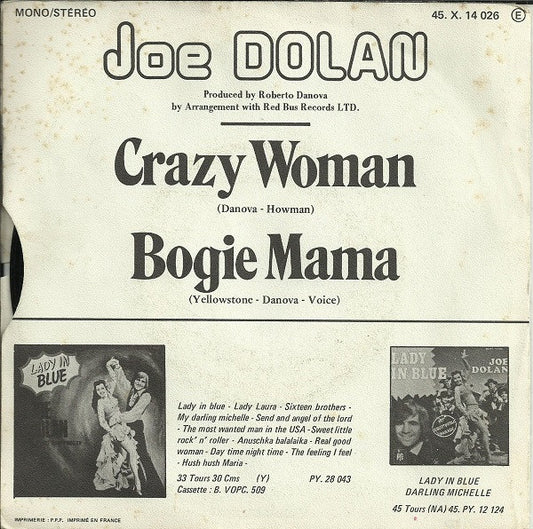 Joe Dolan - Crazy Woman