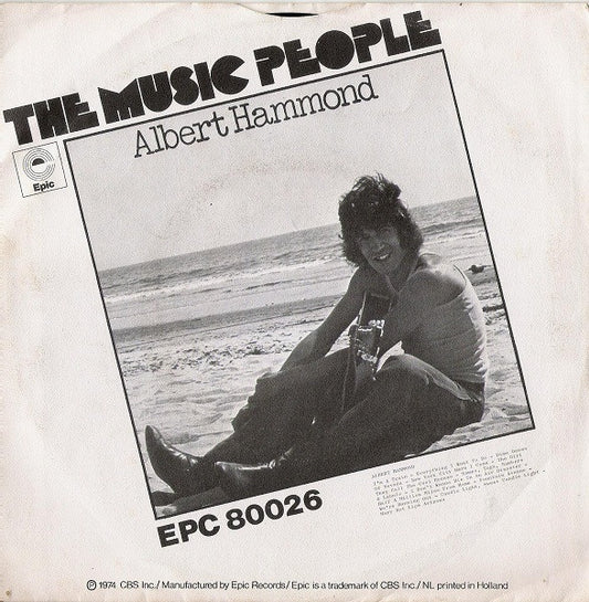 Albert Hammond - New York City Here I Come Vinyl Singles Media VG+ / Sleeve G+