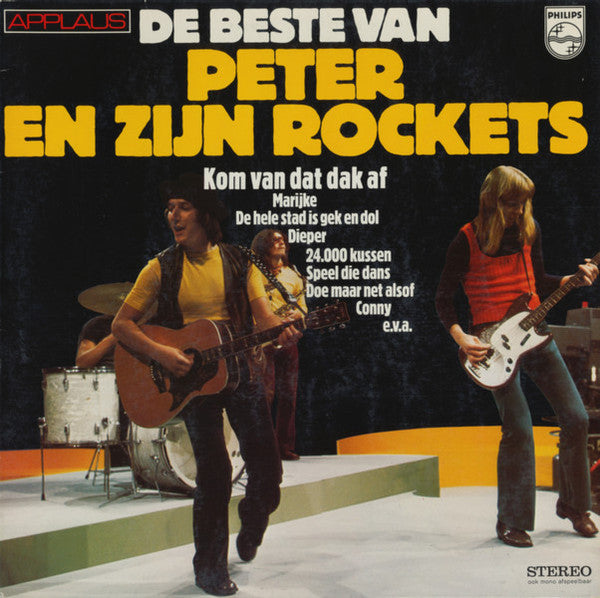 Peter Koelewijn & Zijn Rockets - De Beste Van Peter En Zijn Rockets (LP) Vinyl LP Vinyl Very Good (VG) <br> Hoes Good Plus (G+)