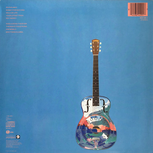 Dire Straits - Brothers In Arms (LP) Vinyl LP Vinyl Zeer Goed / Hoesje Tekst "VINYLSINGLES.NL"