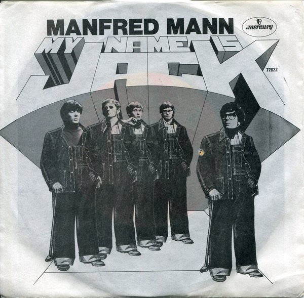 Manfred Mann - My Name Is Jack Vinyl Singles Vinyl Very Good (VG) <br> Hoes Good Plus (G+)