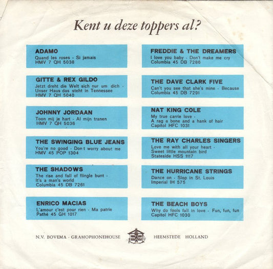 Imca Marina - Nur Nicht Weinen Vinyl Singles Media VG / Sleeve G "VINYLSINGLES.NL"