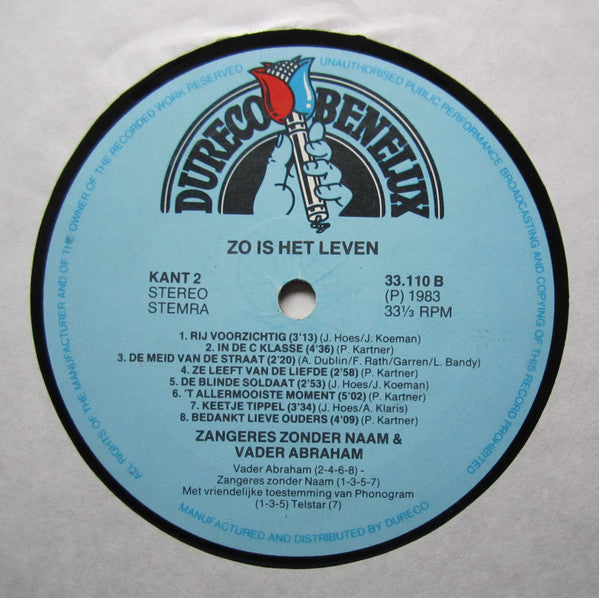 Various - Zangeres Zonder Naam & Vader Abraham (LP)