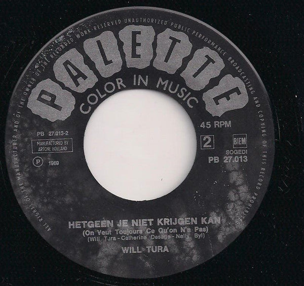 Will Tura - In De Koolmijn