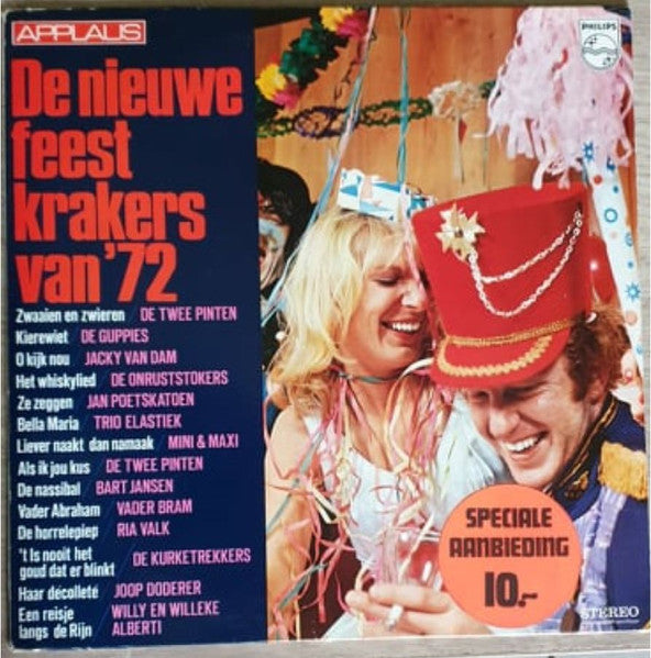 Various - De Nieuwe Feestkrakers Van '72 (LP) Vinyl LP
