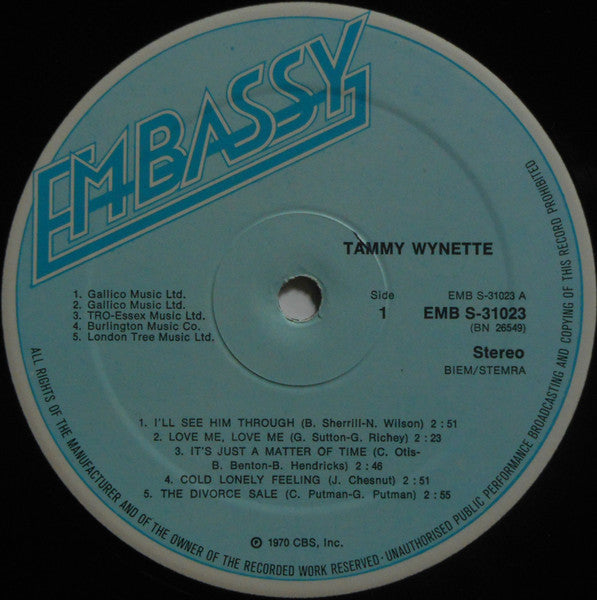 Tammy Wynette - Superb Country Sounds (LP)