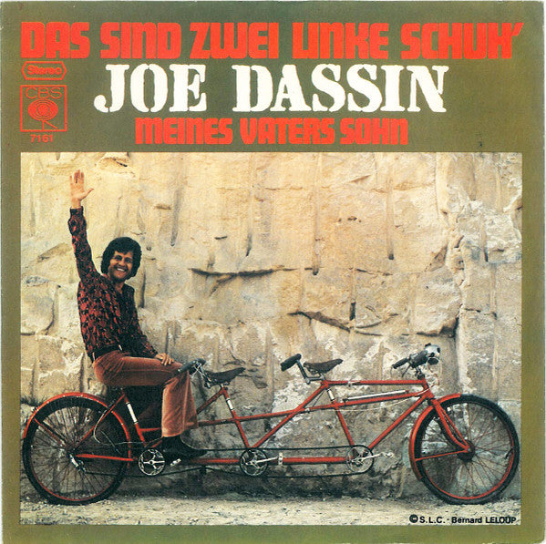 Joe Dassin - Das Sind Zwei Linke Schuh' Vinyl Singles Vinyl Goed / Hoes Redelijk