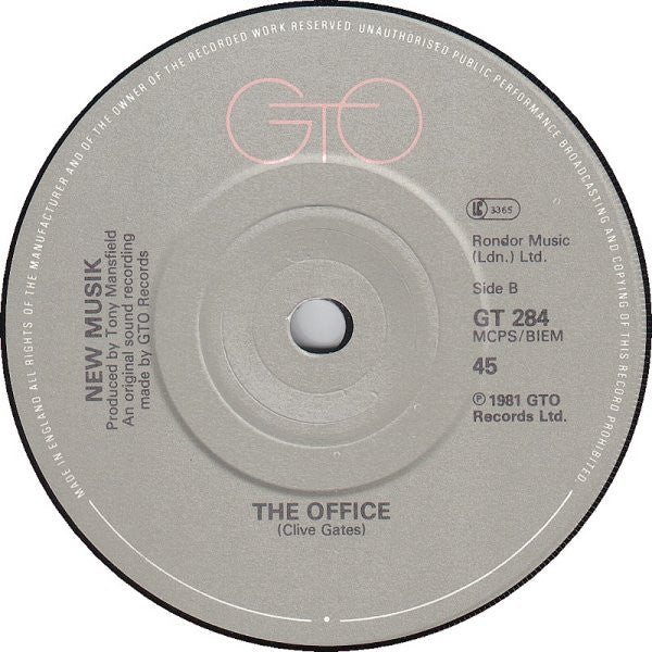 New Musik - Luxury Vinyl Singles Vinyl Goed / Hoes Generic