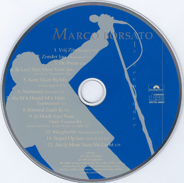 Marco Borsato - Als Geen Ander (CD) Compact Disc Goede Staat