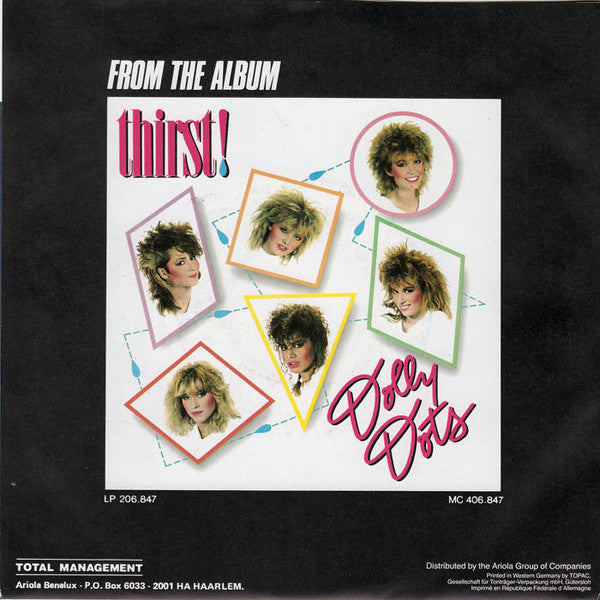 Dolly Dots - Where Were You (When I Needed You) Vinyl Singles Vinyl Very Good (VG) <br> Hoes Good Plus (G+)