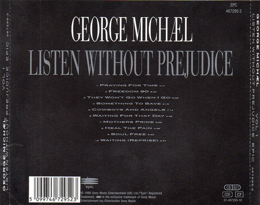 George Michael - Listen Without Prejudice Vol. 1 (CD)