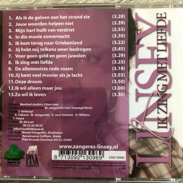 Linsey - Ik zing met liefde (CD) Compact Disc Goede Staat