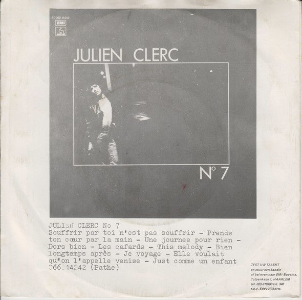 Julien Clerc - Elle Voulait Qu'on L'Appelle Venise
