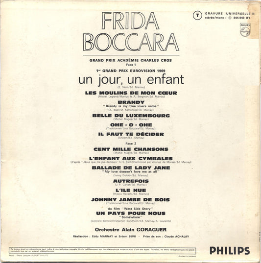 Frida Boccara - Un Jour, Un Enfant (LP) 52005