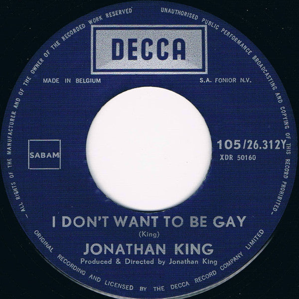 Jonathan King - Hooked On A Feeling